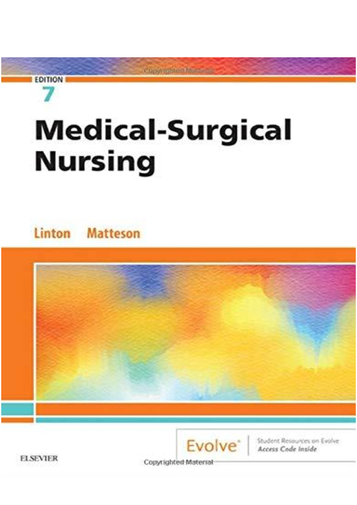 Preview of TEST BANK MEDICAL SURGICAL NURSING 7TH EDITION BY LINTON ALL CHAPTERS COMPLETE 100% VERIFI